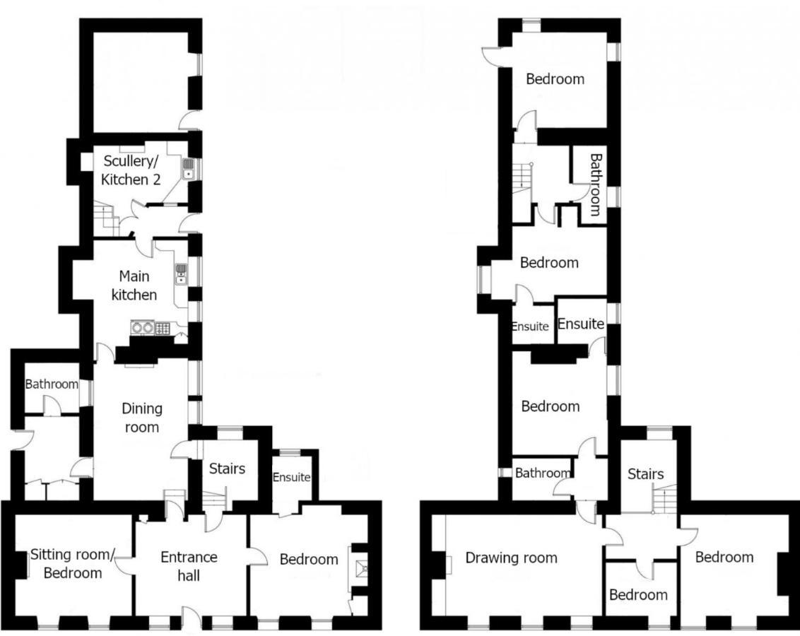 Topside House - Beautiful 7 Bedroom House With Hottub Wifi And Parking Near Bath Wells Frome Oakhill Екстериор снимка